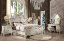 Versailles Bone White Eastern King Bed - Michael's Discount Furniture
