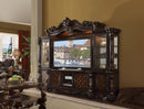 Versailles Cherry Oak Entertainment Center (Side Piers & Bridge) - Michael's Discount Furniture