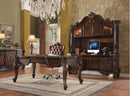 Versailles Cherry Oak Computer Desk & Hutch - Michael's Discount Furniture