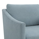Acacia Swivel Chair in Freya Light Blue - Michael's Discount Furniture