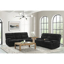 Admiral 2PC Living Room Set in Masis Black-Sofa & Loveseat - Michael's Discount Furniture