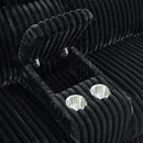 Admiral 3PC Living Room Set in Masis Black-Sofa, Loveseat & Recliner - Michael's Discount Furniture
