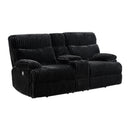 Admiral 2PC Living Room Set in Masis Black-Sofa & Loveseat - Michael's Discount Furniture