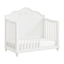 Alana Crib with Guardrails in White - Michael's Discount Furniture
