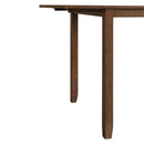 Alex 3PC Dining Set with Drop Leaf Table in Espresso - Michael's Discount Furniture