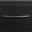 Allan 2-Drawer Nightstand in Black - Michael's Discount Furniture