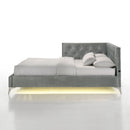 Amberley UPH Corner Bed with LED and USB - Michael's Discount Furniture