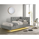 Amberley UPH Corner Bed with LED and USB - Michael's Discount Furniture