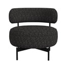 Antonia Swivel Chair in Heron Black - Michael's Discount Furniture