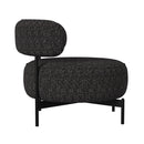 Antonia Swivel Chair in Heron Black - Michael's Discount Furniture