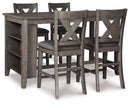 Caitbrook Counter Height Dining Package - Michael's Discount Furniture