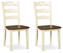 Woodanville Dining Chair Set - Michael's Discount Furniture