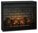 Entertainment Accessories Electric Infrared Fireplace Insert - Michael's Discount Furniture