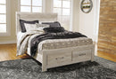 Bellaby Bed with 2 Storage Drawers - Michael's Discount Furniture