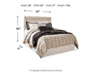 Bellaby Bed with 2 Storage Drawers - Michael's Discount Furniture