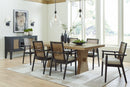Galliden Dining Arm Chair - Michael's Discount Furniture