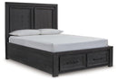 Foyland Panel Storage Bed