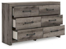 Graystorm Dresser and Mirror - Michael's Discount Furniture