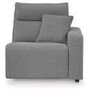 Modmax Reclining Sectional with Audio Console - Michael's Discount Furniture