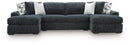 Midnight-Madness Sectional with Chaise - Michael's Discount Furniture