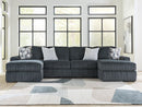 Midnight-Madness Sectional with Chaise - Michael's Discount Furniture
