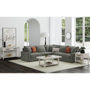 Avalanche Sofa Table in Antique White - Michael's Discount Furniture
