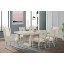 Avalanche Dining Arm Chair in Antique White (2 Per Carton) - Michael's Discount Furniture