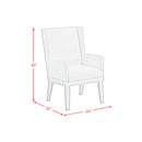 Avalanche Dining Arm Chair in Antique White (2 Per Carton) - Michael's Discount Furniture