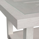 Avalanche Coffee Table in Antique White - Michael's Discount Furniture