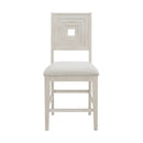 Avalanche Counter Side Chair in Antique White (2 Per Carton) - Michael's Discount Furniture
