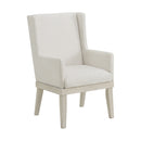 Avalanche Standard Height Dining Set in Antique White-Table and Four Chairs - Michael's Discount Furniture