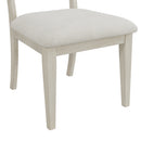 Avalanche Dining Side Chair in Antique White (2 Per Carton) - Michael's Discount Furniture