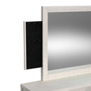 Avalanche Dresser and Mirror Set in Antique White - Michael's Discount Furniture