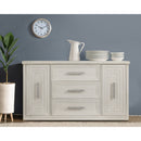 Avalanche Server in Antique White - Michael's Discount Furniture