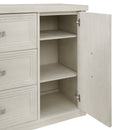 Avalanche Server in Antique White - Michael's Discount Furniture