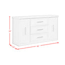 Avalanche Server in Antique White - Michael's Discount Furniture