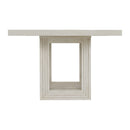 Avalanche Square Counter Table in Antique White