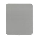 Avril Chairside Table with Power/USB in Silver - Michael's Discount Furniture
