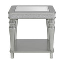 Avril End Table in Silver - Michael's Discount Furniture