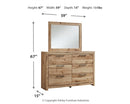 Hyanna Dresser and Mirror - Michael's Discount Furniture