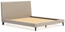 Cielden Upholstered Bed with Roll Slats - Michael's Discount Furniture