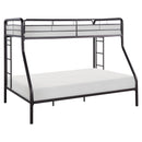 B2009DZTF-1 - Twin/Full Bunk Bed