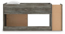 Frandern Loft Bed with Bookcase Storage - Michael's Discount Furniture