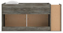 Frandern Loft Bed with Bookcase Storage - Michael's Discount Furniture