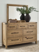 Ridgester Dresser and Mirror - Michael's Discount Furniture