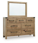 Ridgester Dresser and Mirror - Michael's Discount Furniture