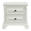 Bridgestone 2-Drawer Nightstand with USB - Michael's Discount Furniture