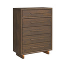 Brisbane UPH Bedroom Set with Boucle Beige and LED - Michael's Discount Furniture