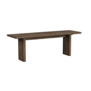 Brisbane Standard Height Dining Set in Brown-Table and Four Fabric Chairs - Michael's Discount Furniture