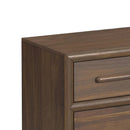 Brisbane Dresser with LED in Brown - Michael's Discount Furniture